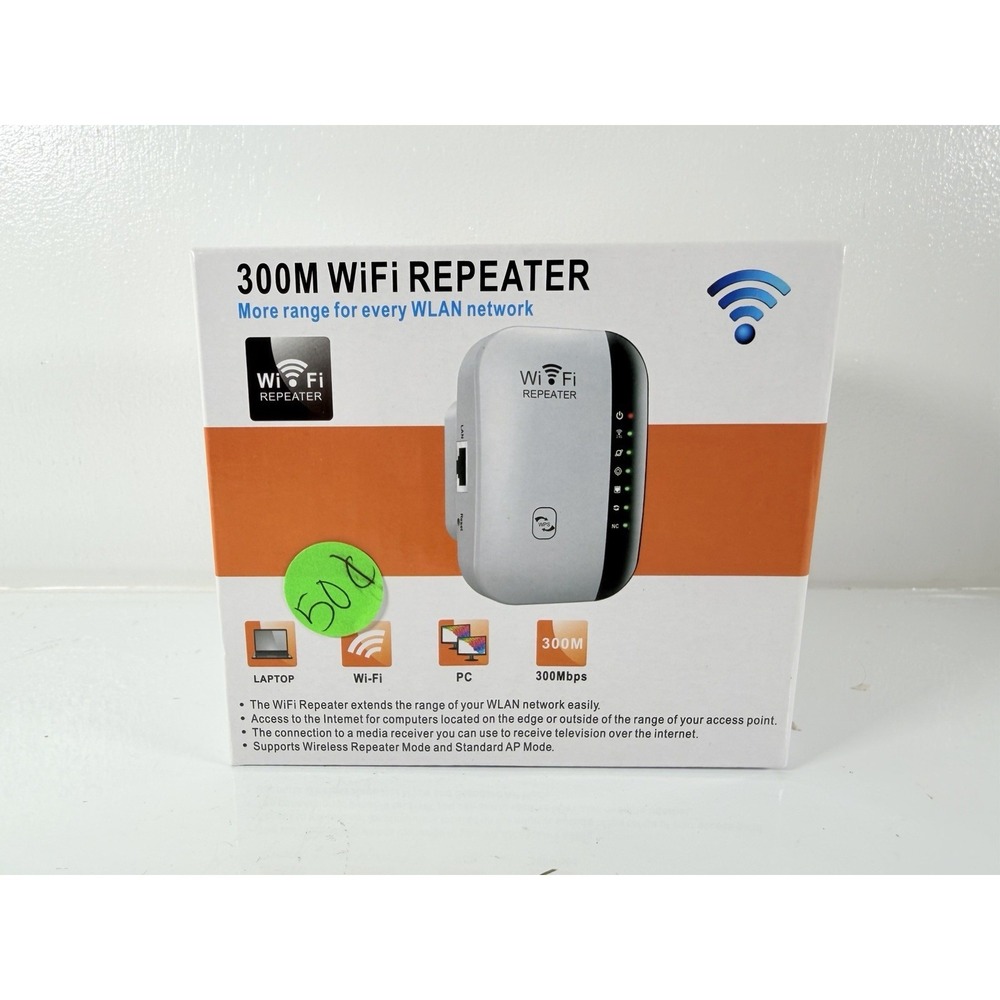 300M Wi-Fi‎ REPEATER - EXTENDER -.New in box